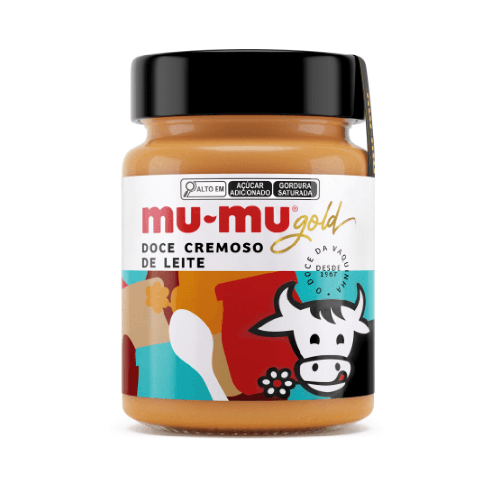 Doce de Leite Cremoso Mu-Mu Vidro 420g